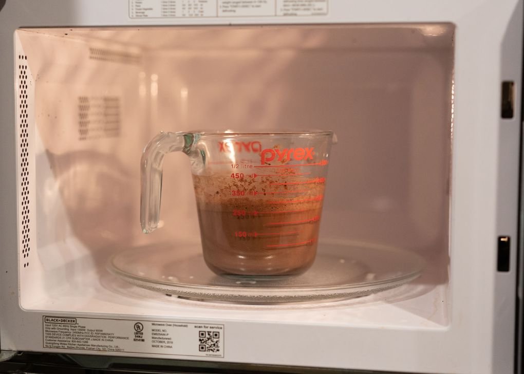 Warm Milk in Microwave