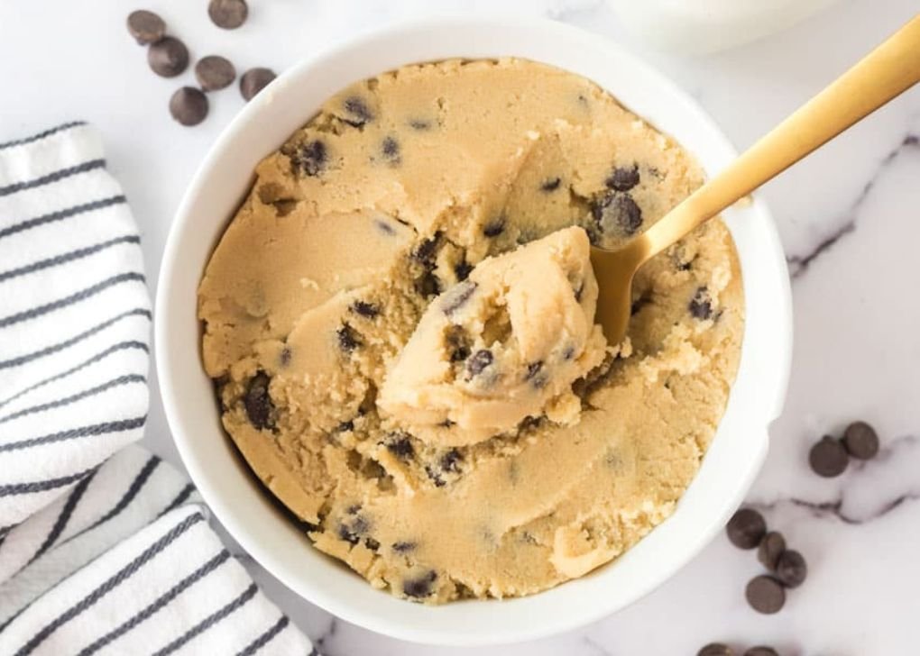 Cookie Dough in the Microwave